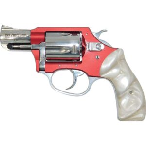 Charter Arms Chic Lady .38 Special Revolver, Red/Pearl, 2" Barrel, 5-Round 678958538267