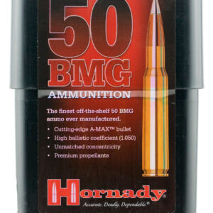 Hornady 8270 Match .50 BMG 750gr A-Max - 10 Rounds per Box 090255382709