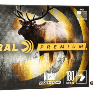Federal Premium 300 Win Mag 180gr Nosler Partition Ammo - 20 Rounds 029465084615