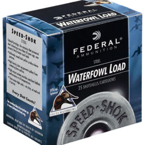 Federal Speed-Shok 20 Gauge Shotshells" 3/4 oz #4 Shot Rounds per Box, 10 Boxes per Case** ** 029465027926