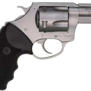 Charter Arms Pitbull .40 S&W 5-Shot Revolver with 2.30" Matte Stainless Steel Barrel and Black Rubber Grip 678958740202