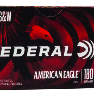 Federal AE40R100 American Eagle Handgun 40S&W 180gr Full Metal Jacket 100 Per Box/5 Case 029465062446
