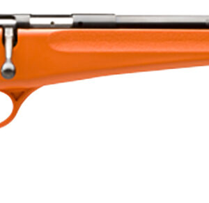 Savage Arms 13810 Rascal  Youth 22 LR 1rd 16.12" Blued Barrel, Blued Carbon Steel Receiver, Orange Synthetic Stock, Right Hand *Gouged Left Stock