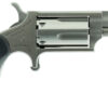 North American Arms 22MGRC Mini-Revolver  22 WMR 5rd 1.63" Barrel, Stainless Steel Barrel/Cylinder/Frame, Exclusive Black Pebbled Rubber Grip