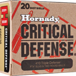 Hornady Critical Defense .410 Gauge 2.5" Triple Defense 20 Rds 090255862386