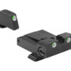Meprolight USA 202243101 Tru-Dot Sight Set Green Tritium Front & Rear, Compatible w/Glock 17/19/22/23/24/25/26/27/28/31/32/33/34/35/37/38/39/42/43