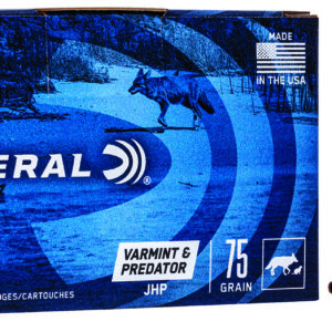 Federal American Eagle Varmint & Predator .243 Win 75gr Jacketed Hollow Point - 40 Rounds per Box 604544617658