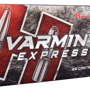 Hornady Varmint Express .22 Hornet 35gr V-Max Ammo - 25 Rounds per Box 090255383027