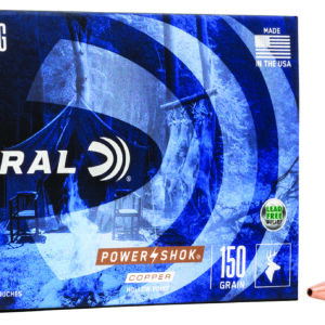 Federal Power-Shok 30-06 Springfield 150gr Copper Hollow Point Ammo - 20 Rounds per Box 604544617375