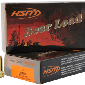 HSM 10MM8N Training Ammunition - 10mm Auto 200 Grain Full Metal Jacket - 50 Rounds per Box, 20 Boxes per Case**

** 837306006104