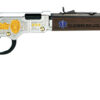 Henry H004EMS Golden Boy EMS Tribute Edition 22 LR, 16 LR/21 Short, 20" Blued 20" Octagon Steel Barrel,  Nickel-Plated Steel Engraved Receiver, American Walnut Stock Engraved, Right Hand