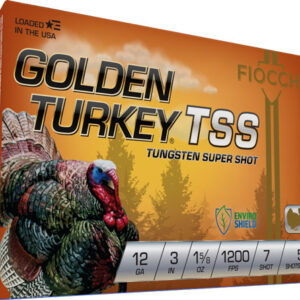 FIOCCHI GOLDEN TURKEY TSS 12GA" 1/8OZ #7 5RD 10BX/CS 762344713038