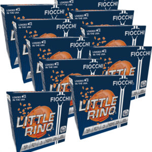 ** Fiocchi Little Rino 12GA Shotgun Shells" | 1oz #7.5 (1250 FPS) | 250-Round Case ** 762344851655