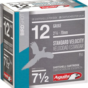 ** Aguila 12 Gauge Shotshells"/8 oz #7.5 Round Case ** 640420008011