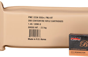 PMC .223 Rem 55gr FMJ-BT 200rd Battle Pack - 5 Packs/Case 741569060073