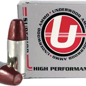 Underwood 9mm +P 147gr Hard Cast Lead FN - 20rd Box 816874023430