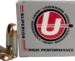 Underwood 9mm Luger +P+ 90gr Xtreme Defender Ammo - 20rd Box 816874020149