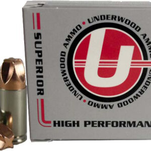 Underwood 9mm Luger +P 68gr Xtreme Defender Ammo - 20rd Box