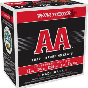 WINCHESTER AA 12GA 2.75" 1OZ - #7.5 1290FPS 250RD CASE LOT 020892014183