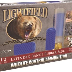 Lightfield 12GA X-Range Rubber Slug - 5rd Box of 10 784268819993
