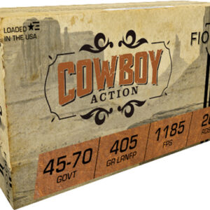 Fiocchi .45-70 Gov 405gr Lead Round Nose ammunition box