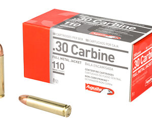 Aguila .30 Carbine 110 Grain Full Metal Jacket - 50 Rounds per Box 640420003047