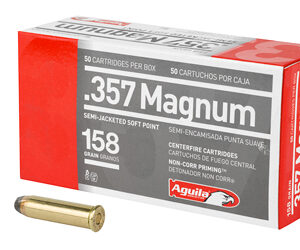 Aguila .357 Magnum 158 Grain Semi-Jacketed Soft Point - 50 Rounds**

** 640420003160