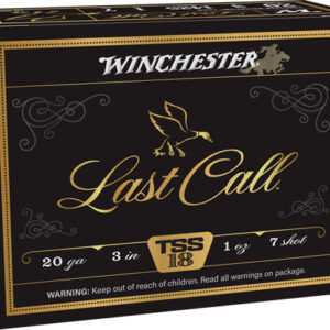 Winchester Last Call TSS 20GA 3" 1oz #7 Shotgun Shells 10rd 020892029170