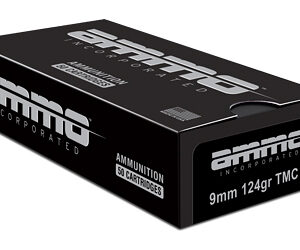 ** Ammo Inc. 9mm 124 Grain Total Metal Coated (TMC) Ammo - 50 Rounds

** 818778022205