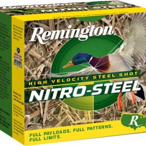 Remington Nitro-Steel 12GA 3" shotgun shells #2 shot 25rd box