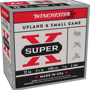 ** Winchester Super-X 12 Gauge Shotgun Shells" | 1 oz #6 Shot | 1290 FPS | 250 Rounds ** 020892013247