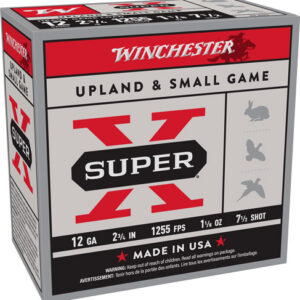 Winchester Super-X 12GA 2.75" 1-1/8oz #7.5 Shotgun Shells 250R 020892013209