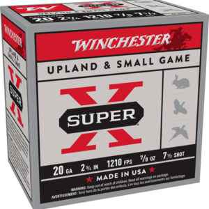 Winchester Super-X 20GA 2.75" 7/8oz 7.5 Shotgun Shells 250rd 020892013421