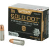 CCI Gold Dot 9mm +P 124gr Hollow Point Ammo - 20 Rounds 604544647204