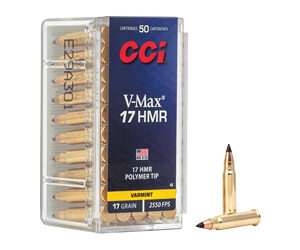 Per Round – CCI 17HMR 17GR V-MAX 50/2000 076683000491