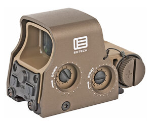EOTECH XPS2-0 Holographic Sight 68 MOA/1 MOA Tan CR123 Battery UPC 672294600541