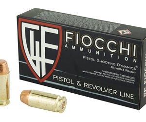 Fiocchi .40 S&W 180gr FMJ Handgun Ammo - 50 Rounds 762344701271