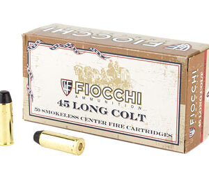 ** Fiocchi Cowboy Action .45 Long Colt 250 Grain Lead Round Nose Flat Point - Box of 50

** 762344707587