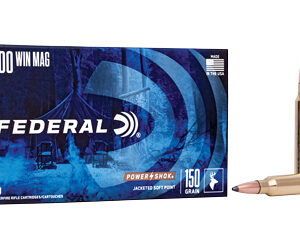 Federal Power-Shok 300 Win Mag 150gr Soft Point Ammo box