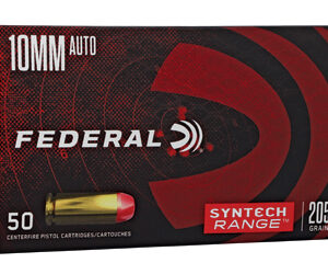 Federal Syntech 10mm 205gr Total Synthetic Jacket Ammo 50ct 604544670356