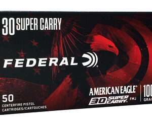 ** American Eagle 30SC 100GR FMJ Handgun Ammunition - 50 Rounds

** 604544678017