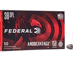 ** Federal Premium Syntech .38 Special 158 Grain Lead Round Nose - 50 Rounds

** 029465085018