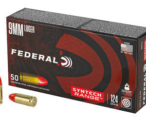 ** Federal Syntech 9MM 124GR Total Synthetic Jacket (TSJ) - 50 Rounds

** 604544625769
