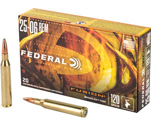 Fusion 25-06 120GR Rifle Ammunition - 20 Rounds 029465098599