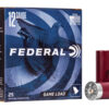 Federal Game Load 12GA 2 3/4" #8 Shotgun Shells 25/Box 029465025885