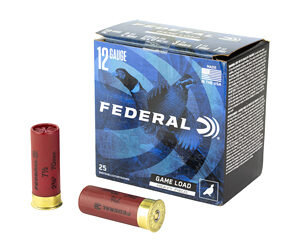 Federal Game Load 12GA 2.75" #7.5 Shotgun Shells - 25/250 029465002176