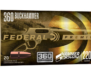 Federal Hammer Down 360 Buckhammer 200 Grain Rifle Ammo 604544696745