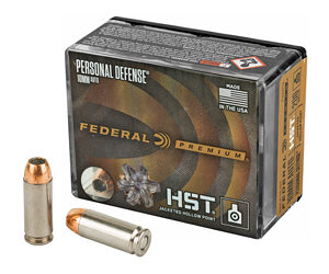 ** Federal Premium HST 10MM 200 Grain Jacketed Hollow Point Ammo - 20 Rounds

** 604544646702