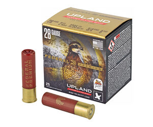 Federal Upland 28GA #8 Shotshells box with 25 rounds