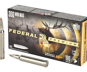 Federal Premium 300 Win Mag 180 Grain Trophy Tip - Pack of 20 029465099473